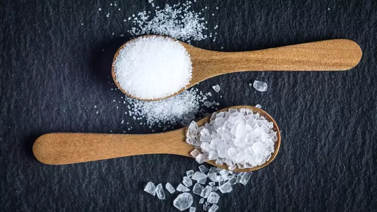 Sal e açúcar